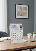 TimeLine Desk Calendar Classic Edition  Size 12"×9" (Inches)